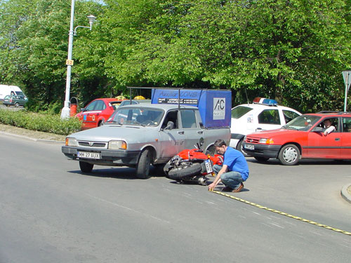 Accident motocicleta Baia Mare